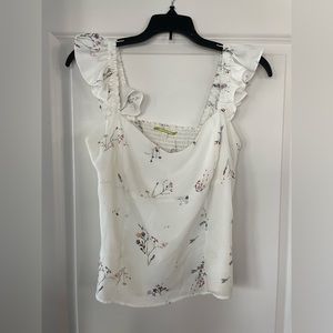 Gianni bini fitted floral top